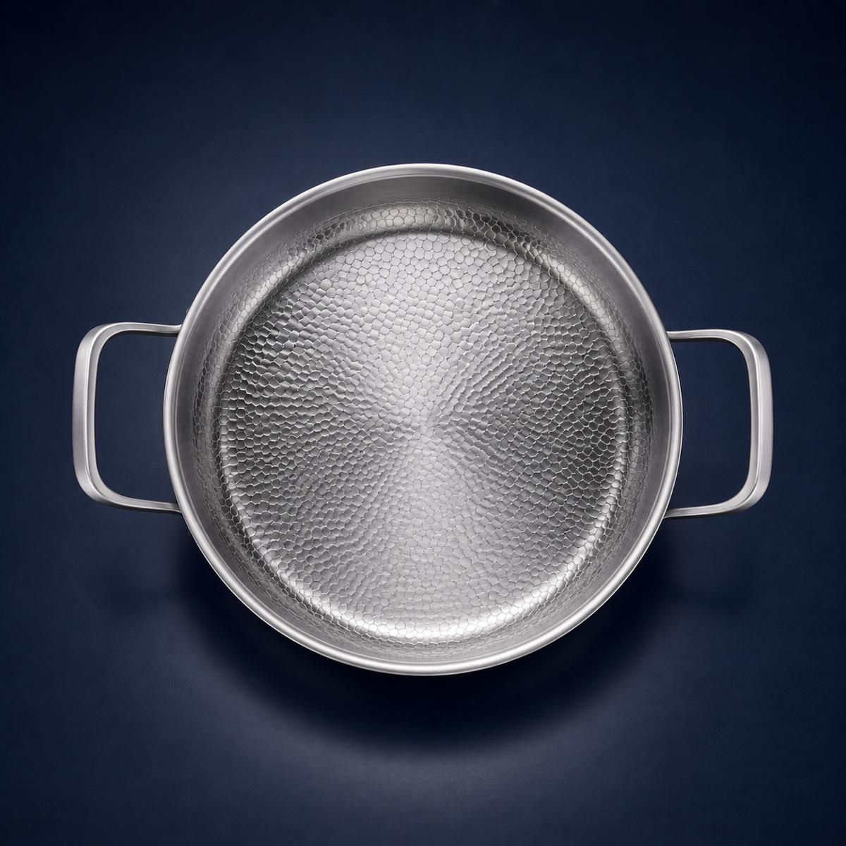 Sauteuse mit zwei Griffen
