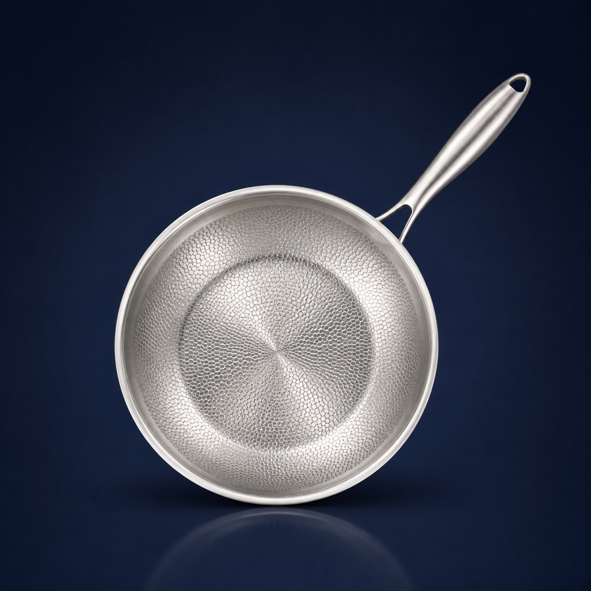 Titan Pro Wok – Silberner Griff