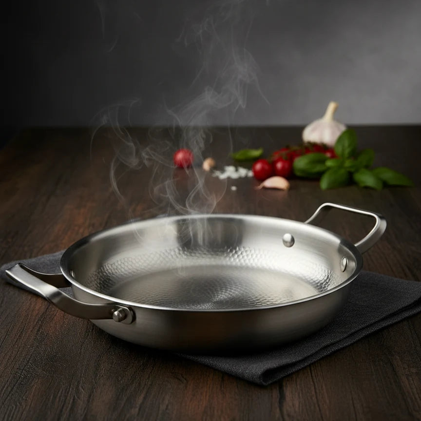 Sauteuse mit zwei Griffen