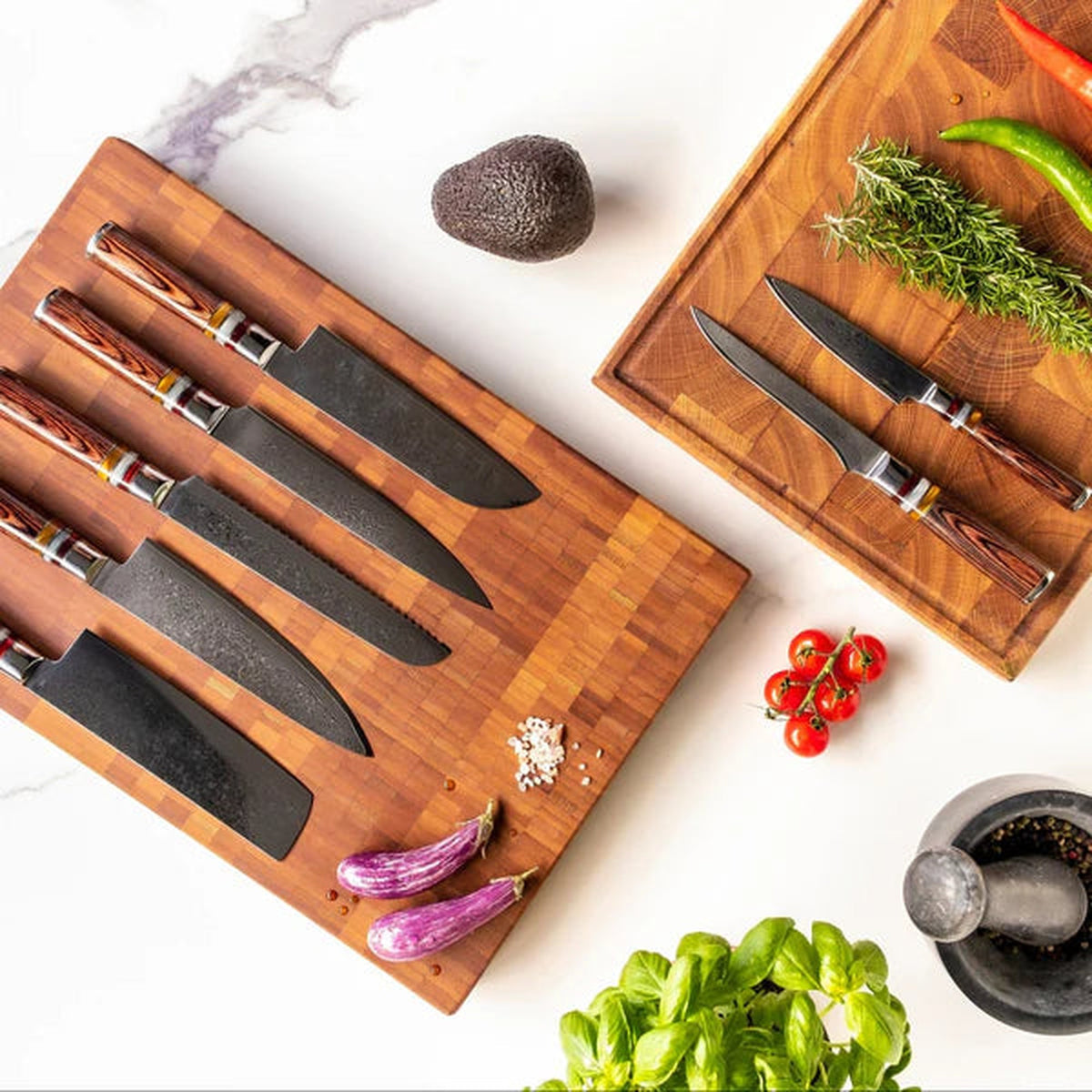 Coffret Master 7 Couteaux Maison Ferré® – vue 1